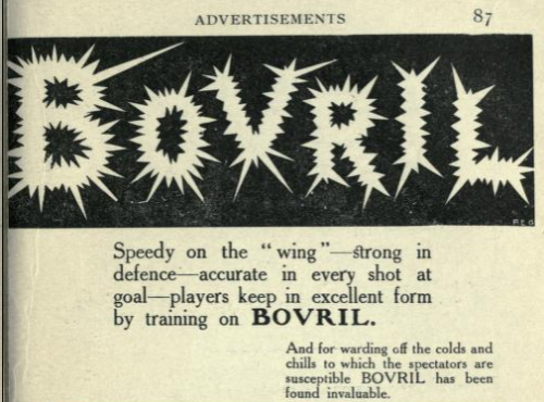 Wanted: a Wife who will keep Bovril in the house